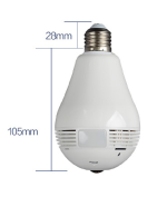 Bulb Light Wifi V380 Camera