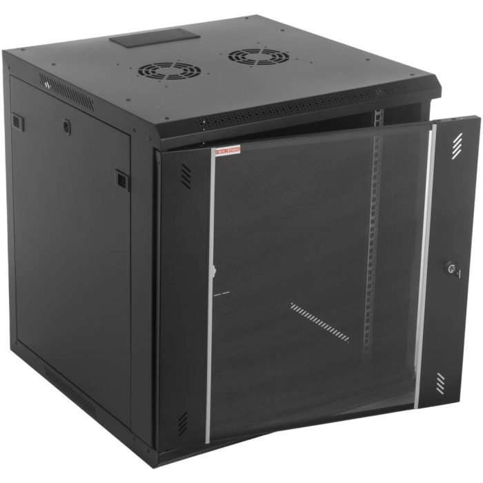 Server rack cabinet 19 inch 9U 600x600x500mm wallmount SOHORack by RackMatic