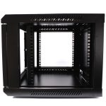 Wall rack cabinet 19'' 6U 600x600x370mm wall SOHORack by RackMatic