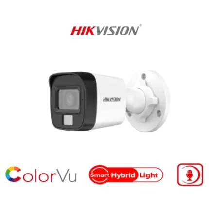 Hikvision DS-2CE16D0T-LFS 2MP Smart Hybrid Light Audio Bullet Camera